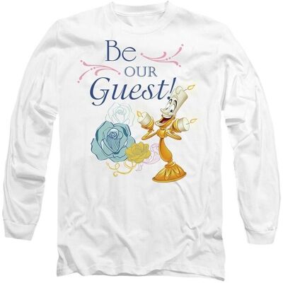Dessins Animés T-shirt & Polo Be Our Guest Bianco EU XL Dessins Animés T-shirt & Polo Be Our Guest Bianco EU XL