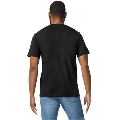 Gildan T-shirt Softstyle Nero EU 4XL Gildan T-shirt Softstyle Nero EU 4XL