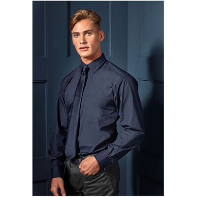 Premier Camicia a maniche lunghe - Blu FR 44 Premier Camicia a maniche lunghe - Blu FR 44