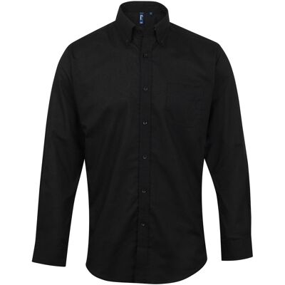 Premier Camicia a maniche lunghe Signature Nero FR 44 Premier Camicia a maniche lunghe Signature Nero FR 44