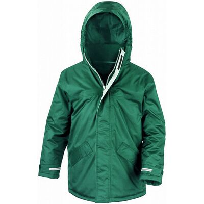 Result Result Cappotto Invernale Bambini Verde Bottiglia - Giacca Result Result Cappotto Invernale Bambini Verde Bottiglia - Giacca