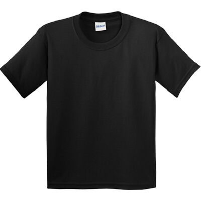 Gildan T-shirt & Polo Softstyle Nero 5 / 6 anni Gildan T-shirt & Polo Softstyle Nero 5 / 6 anni