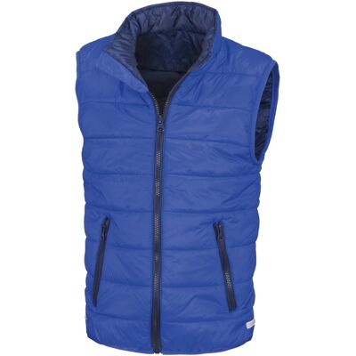 Result Core Gilet senza maniche per bambini con zip Result Core Gilet senza maniche per bambini con zip
