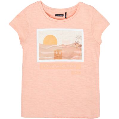 Ikks T-shirt XS10332-32-C Rosa 6 anni Ikks T-shirt XS10332-32-C Rosa 6 anni