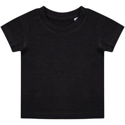 Larkwood T-shirt LW620 Nero 6 / 12 mesi Larkwood T-shirt LW620 Nero 6 / 12 mesi