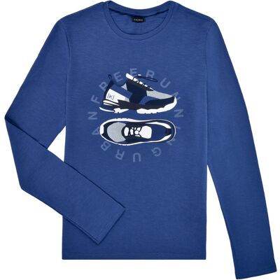 Ikks T-shirts a maniche lunghe XV10293 Blu 6 anni Ikks T-shirts a maniche lunghe XV10293 Blu 6 anni