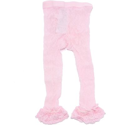 Monnalisa Guanti leggings in pizzo BEBE' leggings lace kid Rosa 3 anni Monnalisa Guanti leggings in pizzo BEBE' leggings lace kid Rosa 3 anni