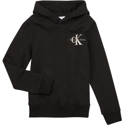 Calvin Klein Felpe con cappuccio SMALL MONOGRAM HOODIE Nero 10 anni Calvin Klein Felpe con cappuccio SMALL MONOGRAM HOODIE Nero 10 anni
