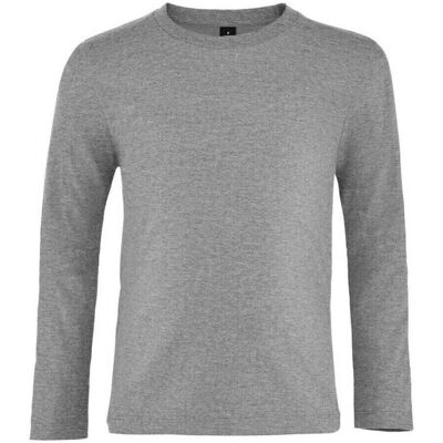 Sols T-shirts a maniche lunghe Imperial Grigio 6 anni Sols T-shirts a maniche lunghe Imperial Grigio 6 anni