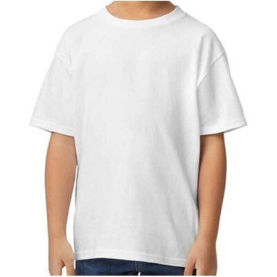Gildan T-shirt GD15B Bianco 5 / 6 anni Gildan T-shirt GD15B Bianco 5 / 6 anni