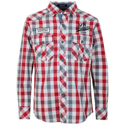 Srk Camicia a maniche lunghe Chemise manches longues garçon ECAMDRY Rosso 6 anni Srk Camicia a maniche lunghe Chemise manches longues garçon ECAMDRY Rosso 6 anni