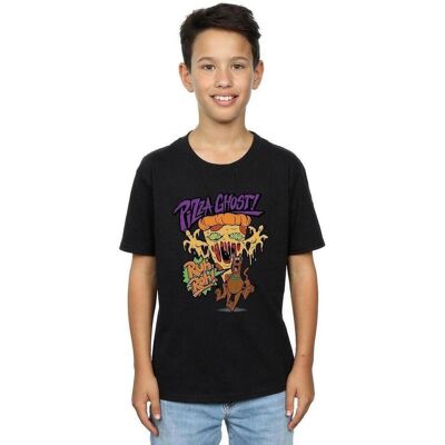 Dessins Animés T-shirt Pizza Ghost Nero 12 anni Dessins Animés T-shirt Pizza Ghost Nero 12 anni