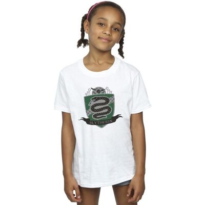 Harry Potter T-shirt Slytherin Bianco 5 / 6 anni Harry Potter T-shirt Slytherin Bianco 5 / 6 anni