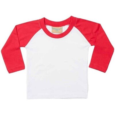 Larkwood T-shirts a maniche lunghe LW25T Rosso 18 / 24 mesi Larkwood T-shirts a maniche lunghe LW25T Rosso 18 / 24 mesi