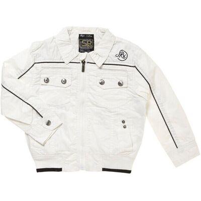 Srk Giubbotto bambino Blouson garçon ESSAVE Bianco 6 anni Srk Giubbotto bambino Blouson garçon ESSAVE Bianco 6 anni