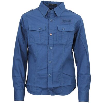 Srk Camicia a maniche corte Chemise garçon ECIRACE Blu 6 anni Srk Camicia a maniche corte Chemise garçon ECIRACE Blu 6 anni