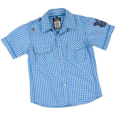 Srk Camicia a maniche corte Chemise garçon ECOTINE Bianco 16 anni Srk Camicia a maniche corte Chemise garçon ECOTINE Bianco 16 anni