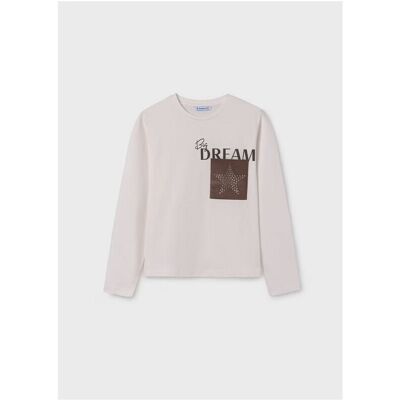 Mayoral T-shirts a maniche lunghe ATRMPN-46801 Beige 16 anni Mayoral T-shirts a maniche lunghe ATRMPN-46801 Beige 16 anni