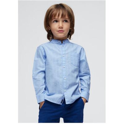 Mayoral Camicia a maniche lunghe ATRMPN-44202 Blu 7 anni Mayoral Camicia a maniche lunghe ATRMPN-44202 Blu 7 anni