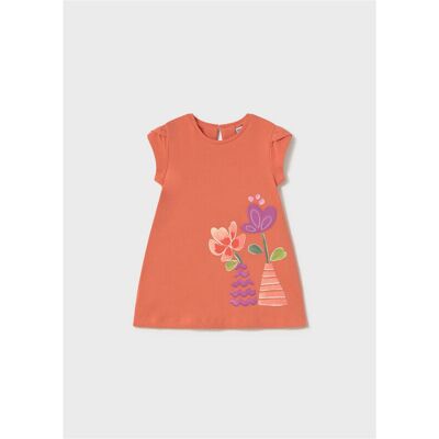 Mayoral Abito corto ATRMPN-48860 Arancio 12 mesi Mayoral Abito corto ATRMPN-48860 Arancio 12 mesi