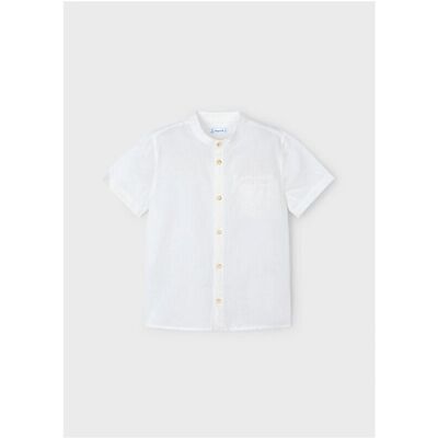 Mayoral Camicia a maniche corte ATRMPN-48891 Bianco 7 anni Mayoral Camicia a maniche corte ATRMPN-48891 Bianco 7 anni