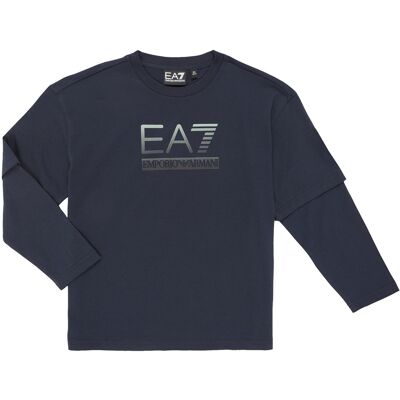 Emporio Armani T-shirts a maniche lunghe 7B000169 Blu 12 anni Emporio Armani T-shirts a maniche lunghe 7B000169 Blu 12 anni