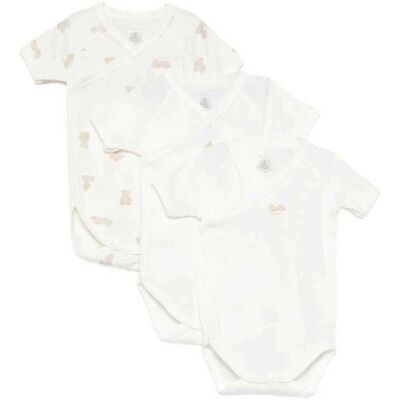 Petit Bateau T-shirt senza maniche - Bianco 0 / 3 mesi Petit Bateau T-shirt senza maniche - Bianco 0 / 3 mesi
