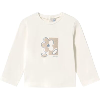 Mayoral T-shirts a maniche lunghe 116 Bianco 12 mesi Mayoral T-shirts a maniche lunghe 116 Bianco 12 mesi