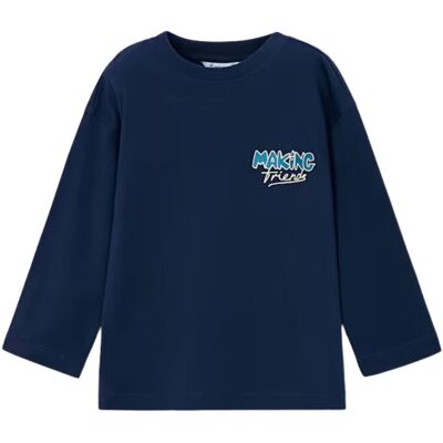 Mayoral T-shirts a maniche lunghe 4025 Blu 7 anni Mayoral T-shirts a maniche lunghe 4025 Blu 7 anni
