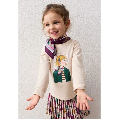 Mayoral T-shirts a maniche lunghe 4002 Beige 7 anni Mayoral T-shirts a maniche lunghe 4002 Beige 7 anni