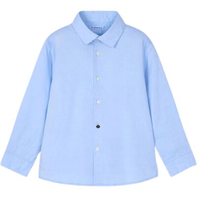Mayoral Camicia a maniche lunghe 4130 Blu 7 anni Mayoral Camicia a maniche lunghe 4130 Blu 7 anni