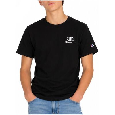 Champion T-shirt Embroidery Nero 7 / 8 anni Champion T-shirt Embroidery Nero 7 / 8 anni