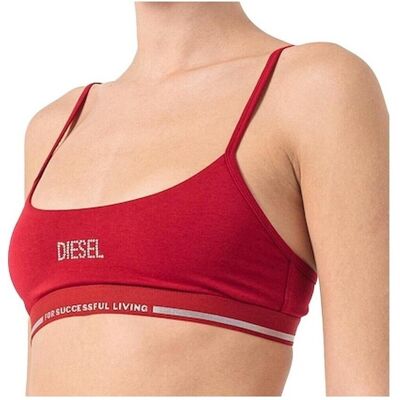 Diesel Fascia/spalline amovibili Reggiseno Rosso EU XXS Diesel Fascia/spalline amovibili Reggiseno Rosso EU XXS