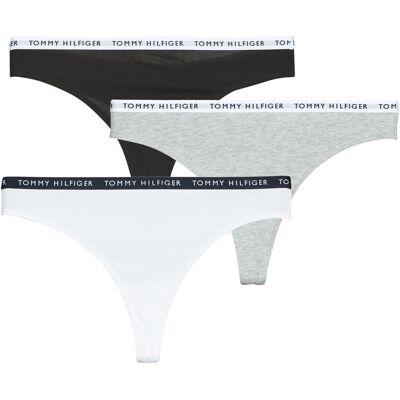 Tommy Hilfiger Perizoma 3P THONG Multicolore EU XL Tommy Hilfiger Perizoma 3P THONG Multicolore EU XL