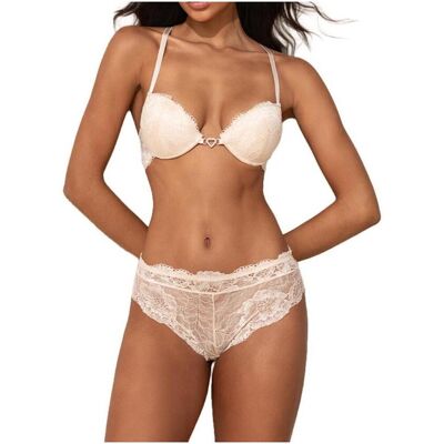 Les Petites Bombes Culotte e slip Serenade Beige UK L Les Petites Bombes Culotte e slip Serenade Beige UK L