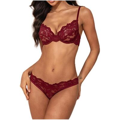 Les Petites Bombes Perizoma Aube Rosso UK S Les Petites Bombes Perizoma Aube Rosso UK S