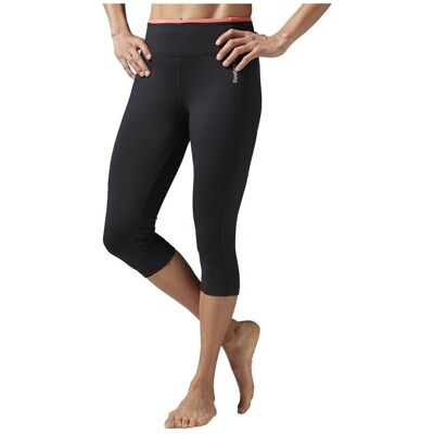 Reebok Collant Wor PP Capri Nero EU XS Reebok Collant Wor PP Capri Nero EU XS