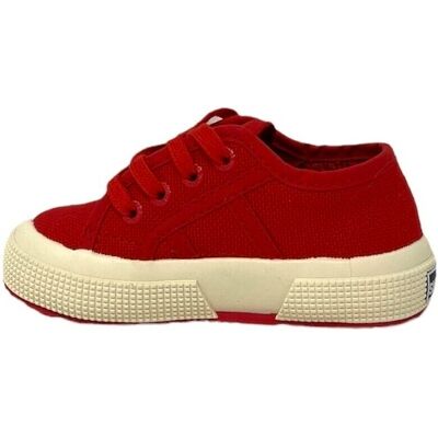Superga - 2750 JCOT CLASSIC - Rosso - UK 13 - Shoes Superga - 2750 JCOT CLASSIC - Rosso - UK 13 - Shoes