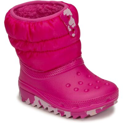 Crocs Scarpe da neve bambini Classic Neo Puff Boot T Rosa 22 / 23 Crocs Scarpe da neve bambini Classic Neo Puff Boot T Rosa 22 / 23