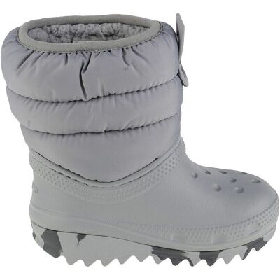 Crocs Scarpe da neve bambini Classic Neo Puff Boot Toddler Grigio 23 / 24 Crocs Scarpe da neve bambini Classic Neo Puff Boot Toddler Grigio 23 / 24