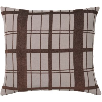 Fodera per cuscini Broste Copenhagen Marrone - Fodera per cuscini Fodera per cuscini Broste Copenhagen Marrone - Fodera per cuscini