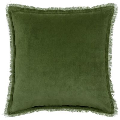 Fodera cuscino verde Vivaraise FARA - Cuscini & Decorazioni Fodera cuscino verde Vivaraise FARA - Cuscini & Decorazioni