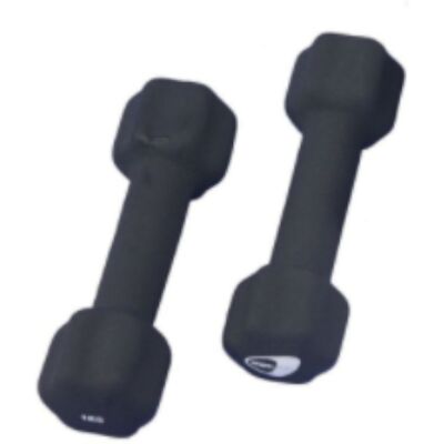 Manubri Get Fit Neoprene 2x1kg - Accessori Fitness Manubri Get Fit Neoprene 2x1kg - Accessori Fitness