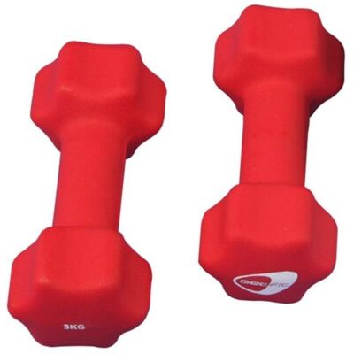 Manubri Neo 2x3kg di Get Fit - Accessori Fitness Manubri Neo 2x3kg di Get Fit - Accessori Fitness