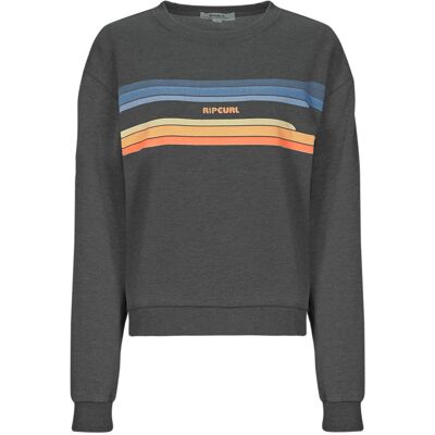 Rip Curl - High Tide Surf Crew Neck - Nero - Sweatshirt Rip Curl - High Tide Surf Crew Neck - Nero - Sweatshirt