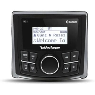 Rockford Fosgate Ricevitore Multimediale Compatto Da 2.3´´ Black One Size Rockford Fosgate Ricevitore Multimediale Compatto Da 2.3´´ Black One Size