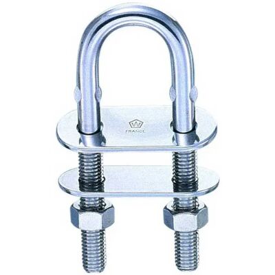 Plastimo Bullone A U 10 Pezzi Grey 8 x 80 mm Plastimo Bullone A U 10 Pezzi Grey 8 x 80 mm