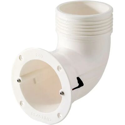 Plastimo Connettore A Gomito Ez Air 80 Mm White One Size Plastimo Connettore A Gomito Ez Air 80 Mm White One Size