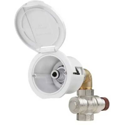 Plastimo Connettore A Gomito Quadrato Per Ingresso Acqua Con Coperchio Flessibile 13.5x9.6x7 Cm White One Size Plastimo Connettore A Gomito Quadrato Per Ingresso Acqua Con Coperchio Flessibile 13.5x9.6x7 Cm White One Size