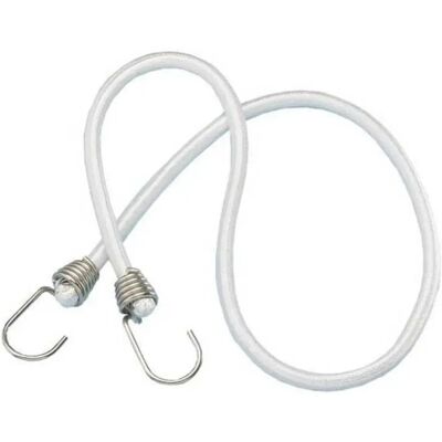 Euromarine Corda Elastica Con Gancio Sandow Ocean Acciaio Inossidabile 80 Cm White 10 mm Euromarine Corda Elastica Con Gancio Sandow Ocean Acciaio Inossidabile 80 Cm White 10 mm
